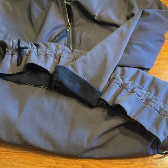 Vintage Sample Krakerz long cowl neck fleecy lined  M multi zip brown coat - Picture 9 of 10